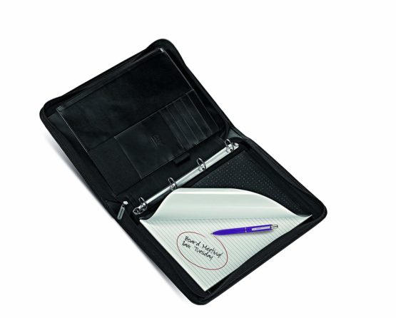 Filofax Metropol Zipped Portfolio - Black