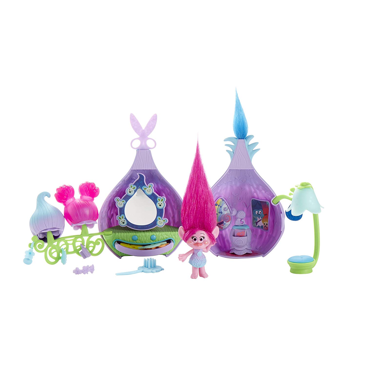 Trolls Dream Works Poppy's Styling Pod Playset, Multicolor - Image 4