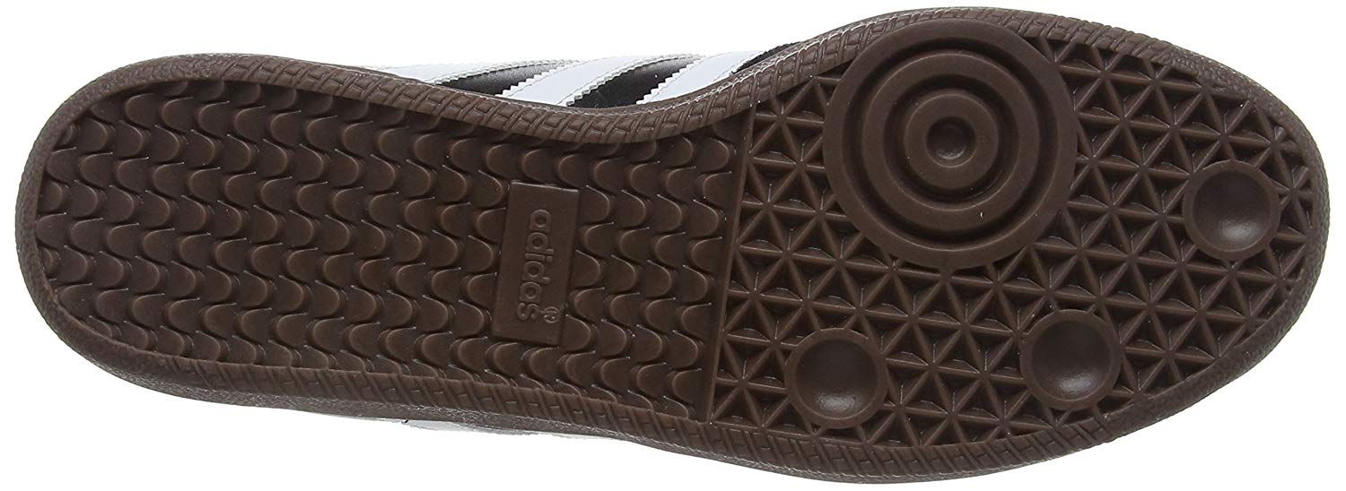 adidas Originals Men's Samba Trainers, Black White 019000, 8.5 UK - Image 4