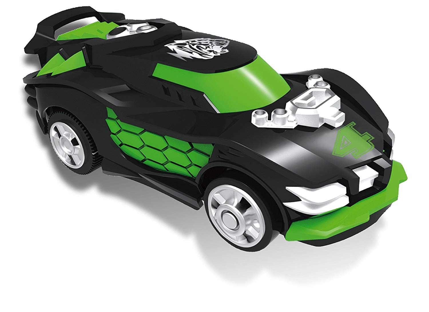 Rev Racers Triple Loop Wave Racers – Triple Sky Loop Raceway Track Set – BigaMart