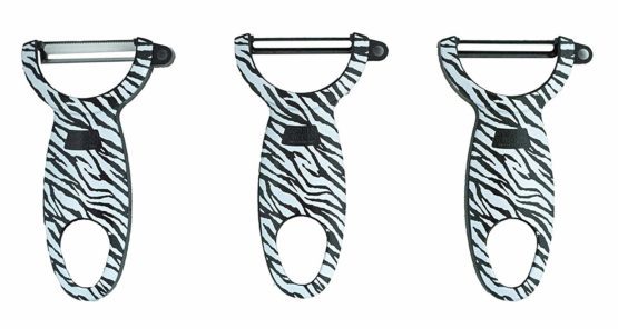 Kuhn Rikon Zebra Swiss Peeler, Set of 3