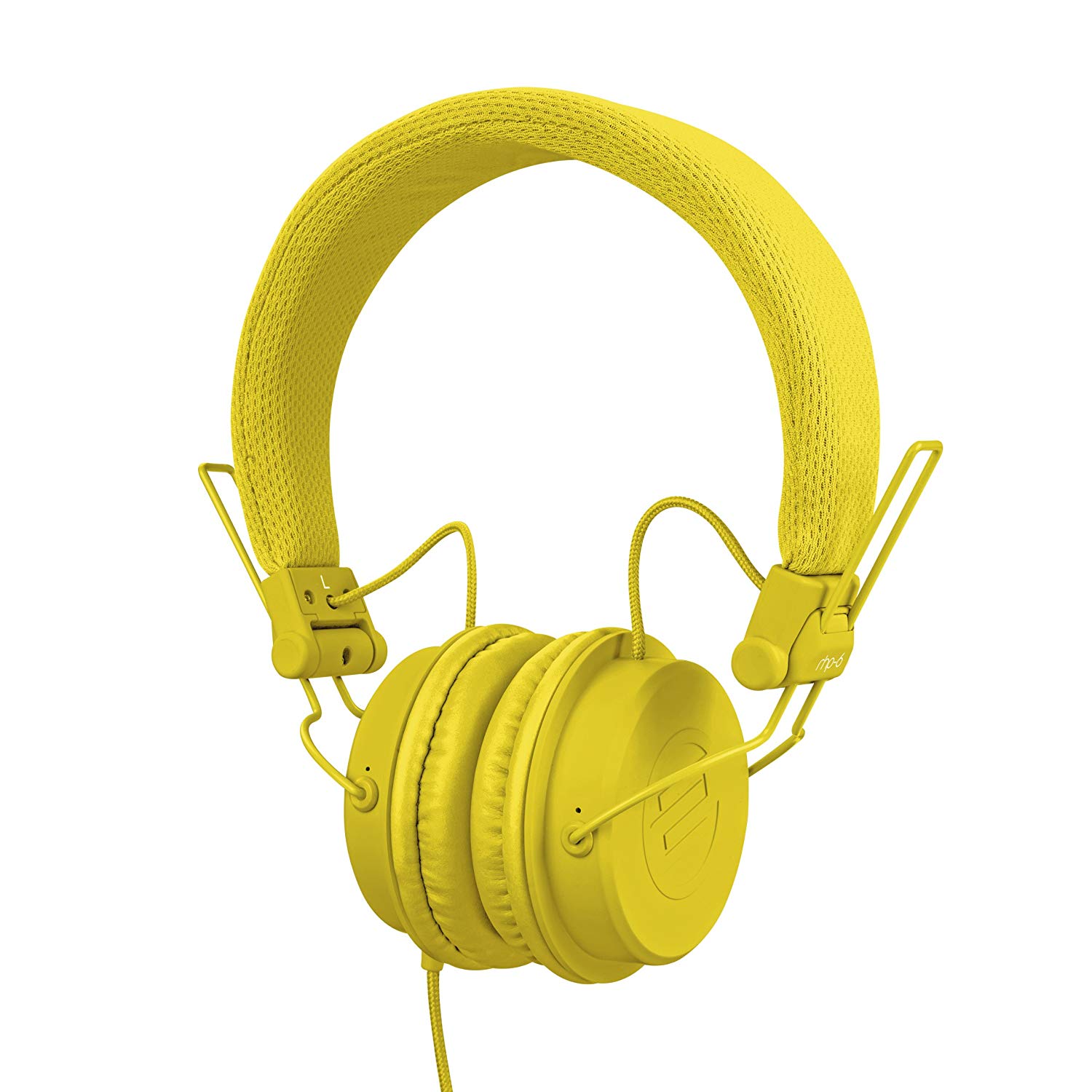 Reloop RHP-6 - DJ and lifestyle headphones with tuned sound, lightweight design and secure fit (yellow), One-size