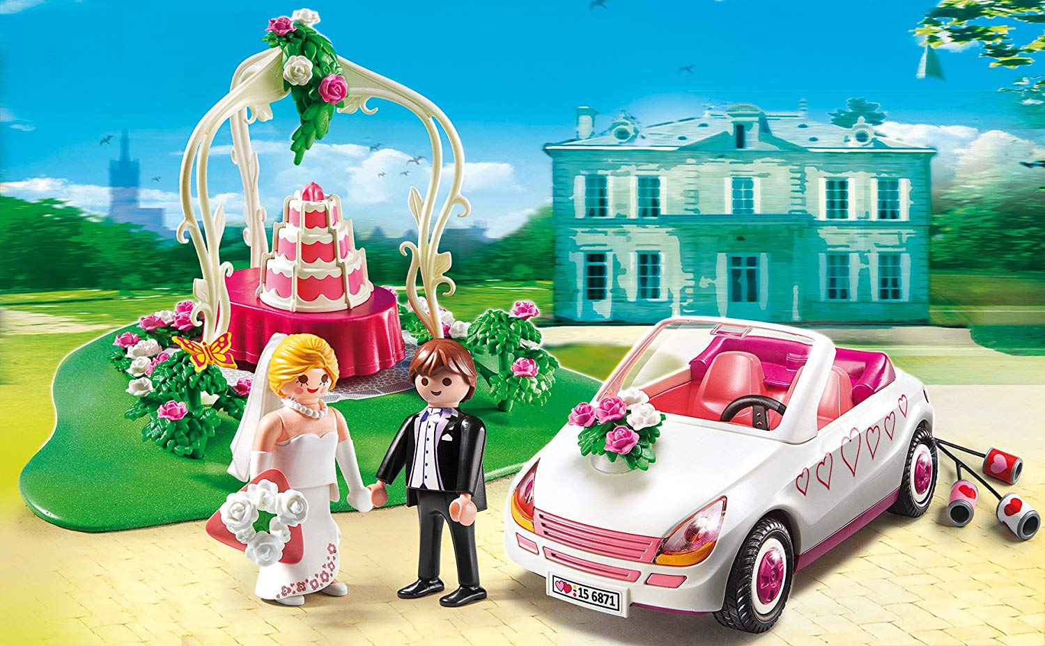 Playmobil 6871 City Life Wedding Celebration StarterSet, Fun Imaginative Role-Play, PlaySets Suitable for Children Ages 4+ - Image 2