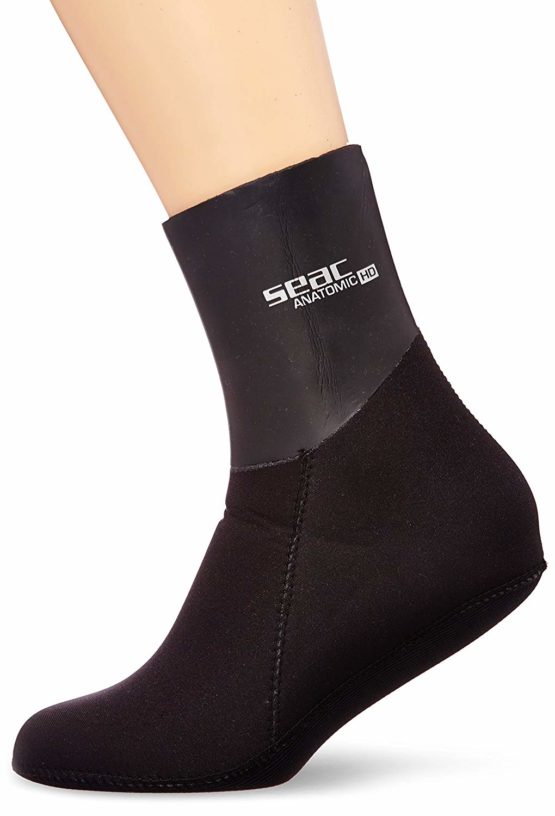 Seac Anatomic, Neoprene Socks, Thermal Sock for Apnea and Diving with Scuba Diving Fins