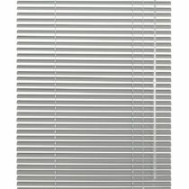 GARDINIA Aluminium Venetian Blinds, Visibility, Light and Glare Protection, Wall and Ceiling Mounting, Mounting Kit Included, Aluminium Venetian Blinds, Silver, 60 x 240 cm (WxH)