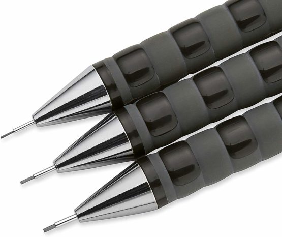 rOtring Tikky Mechanical Pencils, HB 0.35 mm, Black Barrels, 12 Count - Image 3