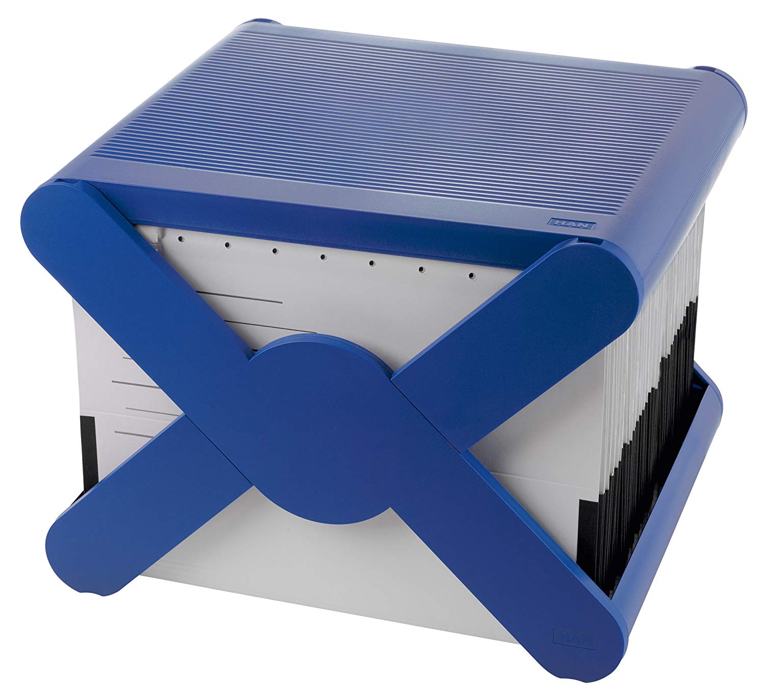 with cover HAN 19072-14 cutting-edge design blue X-CROSS TOP Suspension file rack Attractive
