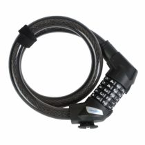 fischer Cable Combination Lock Diameter 23 mm, black, 85, 85902