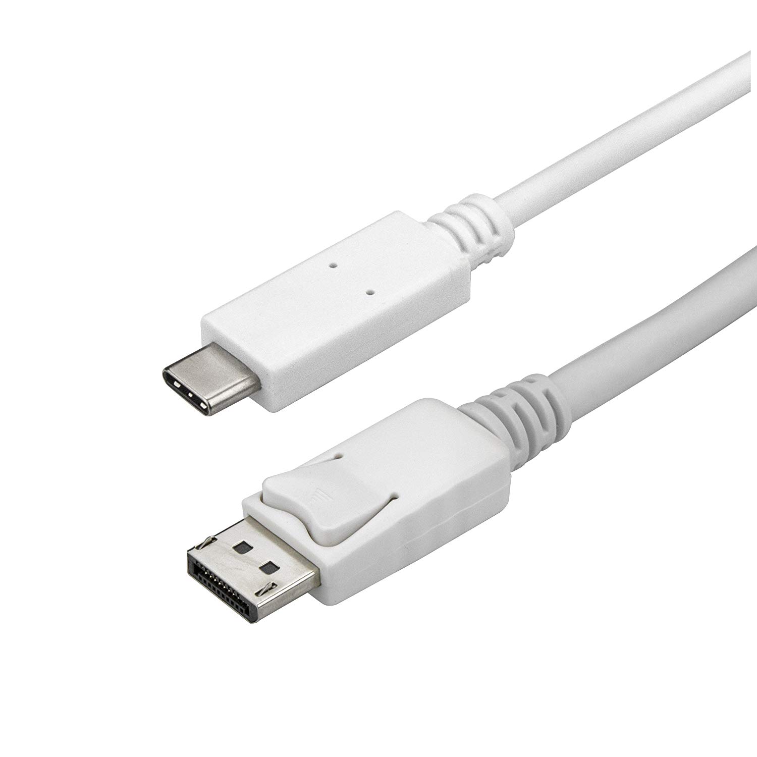 StarTech.com 3ft/1m USB C to DisplayPort 1.2 Cable 4K 60Hz, USB-C to DisplayPort Adapter Cable HBR2