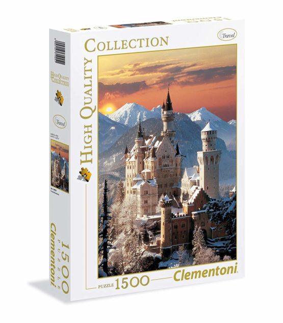 Clementoni - 31925 - Collection Puzzle for Adults and Children- Neuschwanstein - 1500 Pieces