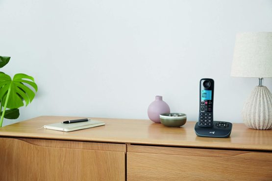 BT Essential Cordless Home Phone with Nuisance Call Blocking and Answering Machine, Trio Handset Pack - Image 4