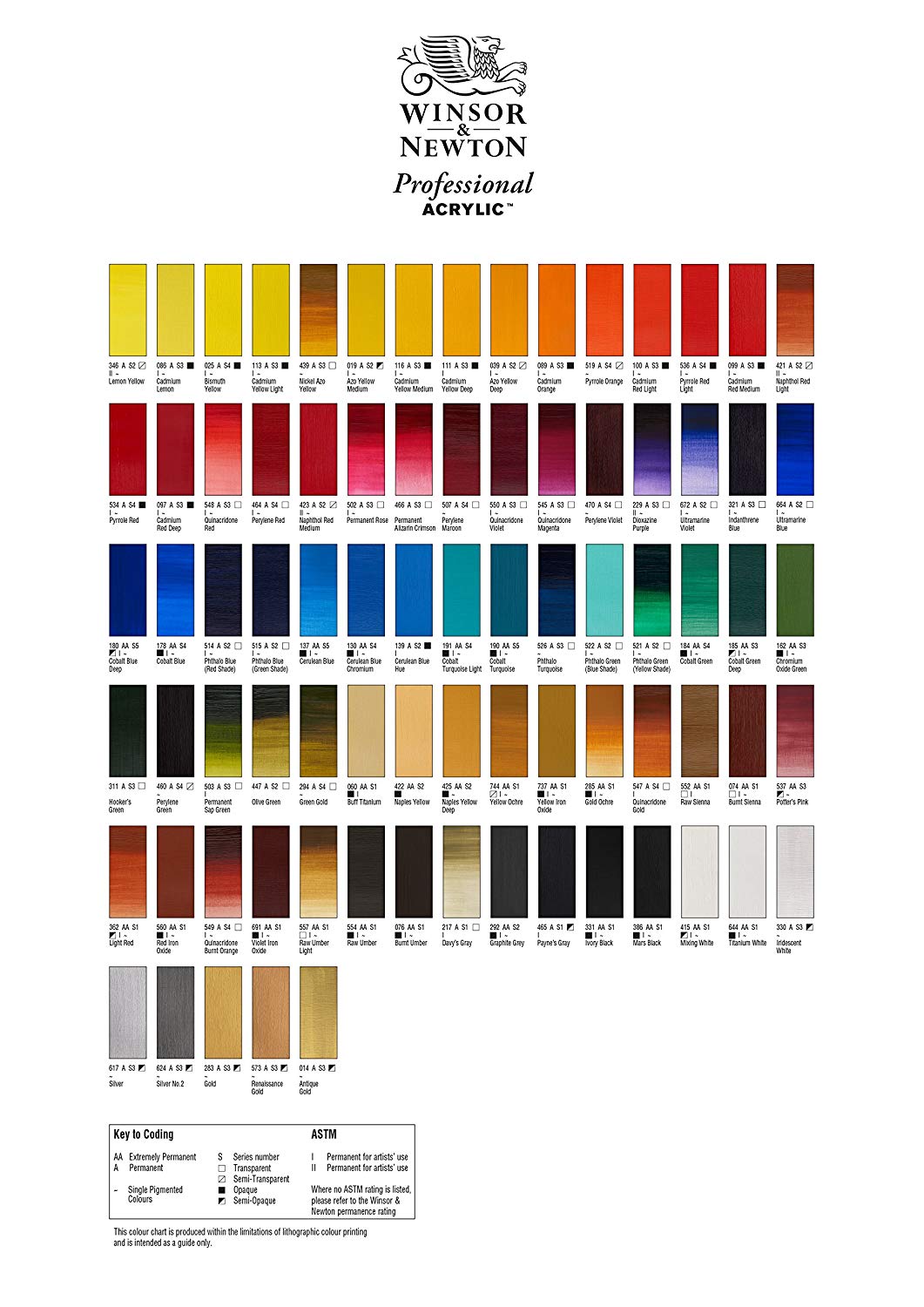 Winsor & Newton 2320502 60 ml Professional Acrylic Colour - Permanent Rose Quin, 60 ml (Pack of 1) - Image 3
