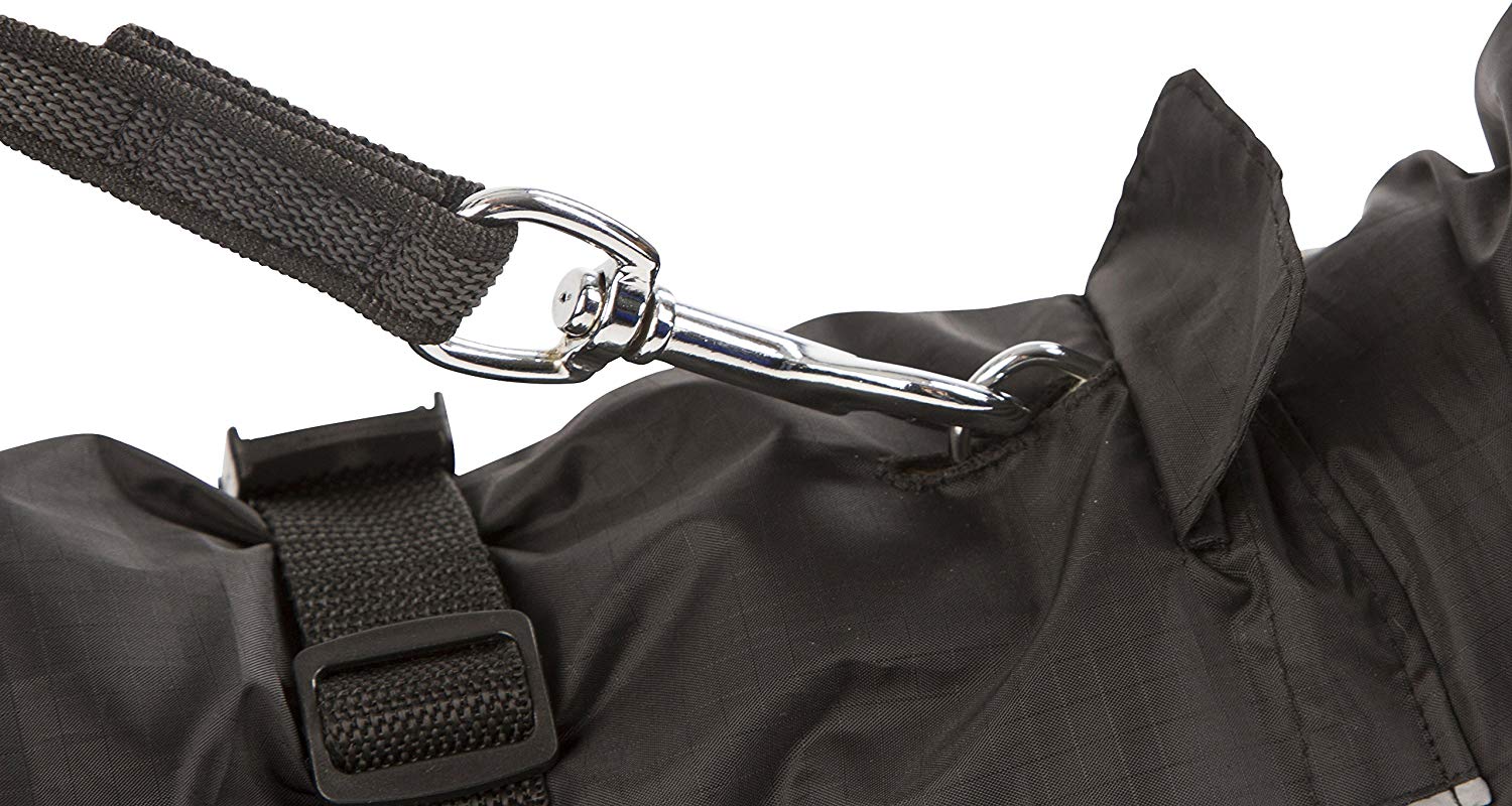 Kerbl Rain Forks Coat, Small, 35 cm, Black, Small, 35 cm (Pack of 1) - Image 2