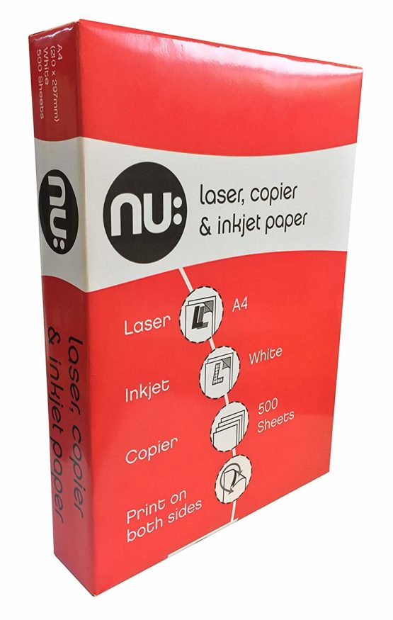 Nuco Copier Paper Printer Ream - A4 Plain Printer Paper - 500 Sheets - Multi-Purpose Printer Paper - Photocopier Paper - White - Image 2
