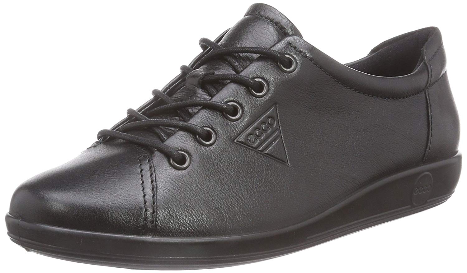 ECCO Soft 2.0, Women’s Derbys, Black (56723black with Sole), UK (38 EU), 5/5.5 UK