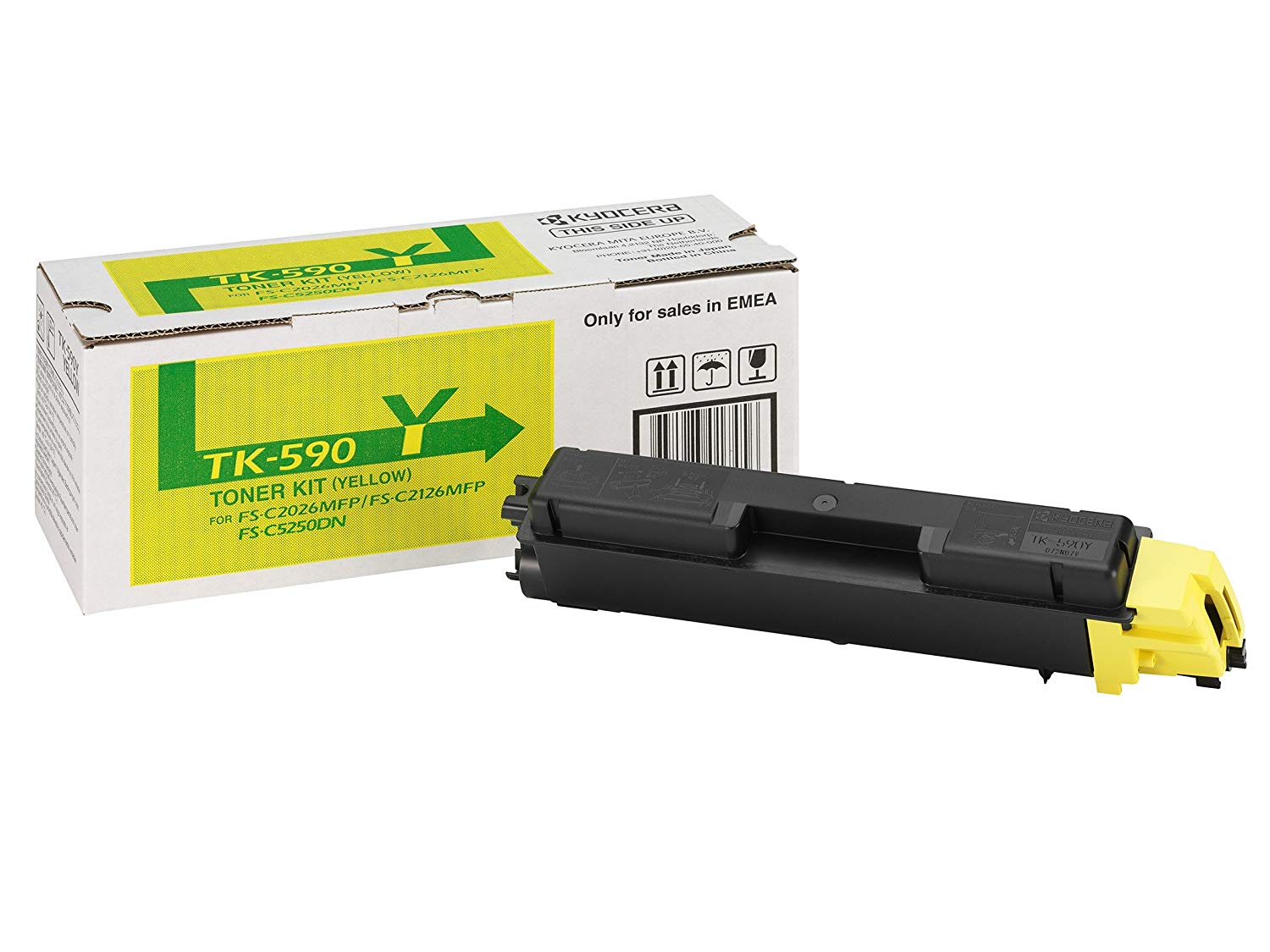 Kyocera 1T02KVANL0 TK-590Y toner cartridge 5,000 pages, yellow, groß
