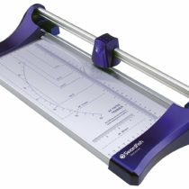 Swordfish 40263 Slimline A4 10 Sheet Rotary Paper Trimmer/Guillotine - Blue