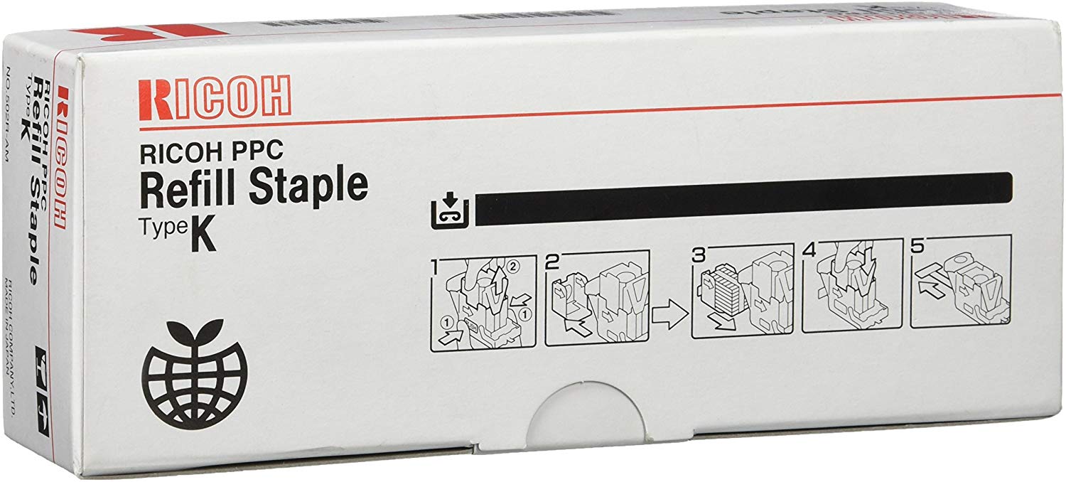 Ricoh 410802 TYP-K SR760 Staples Set of 3 x 5000, no color