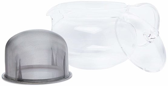 Hario CD Chacha Kyusu-Maru-Pot for Brewing Tea 700ml, Glass - Image 2