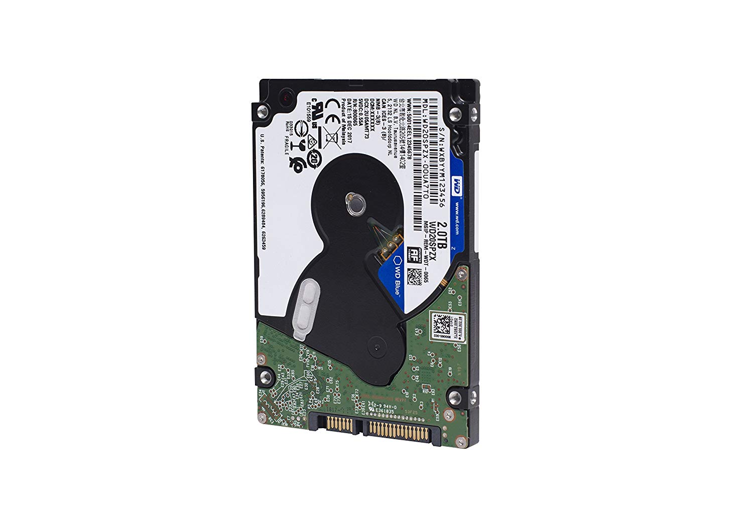 Western Digital 2 TB SATA 2.5 Hard Drive - Blue, 2TB - Image 2