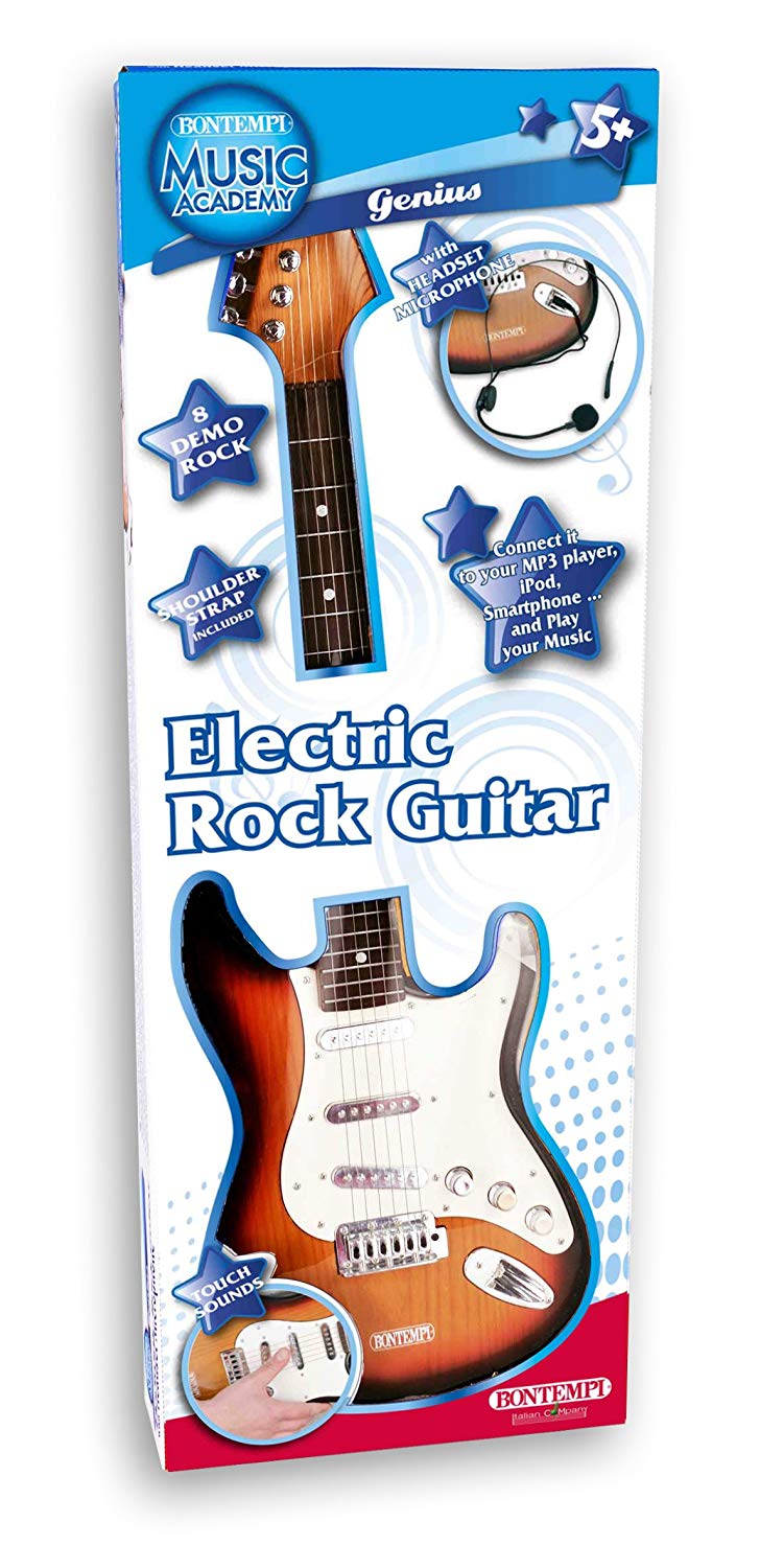 Bontempi 24 1310 1310 Rock Electronic Guitar, Multicolor, 67 x 22 x 4.5 cm - Image 2