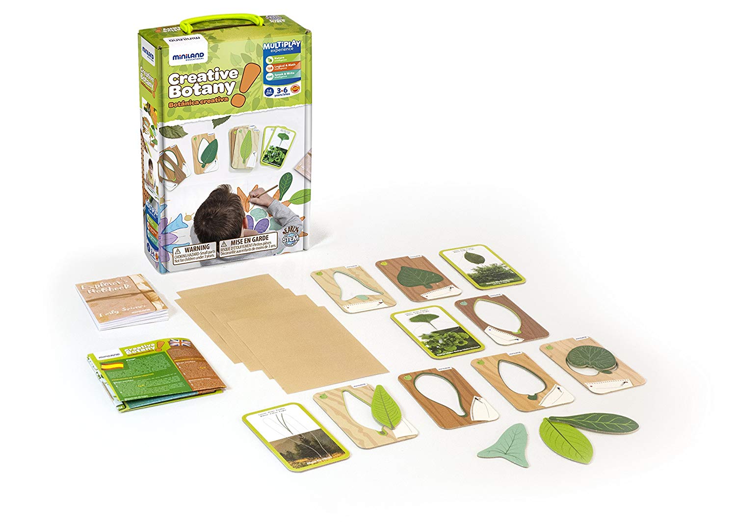Miniland 45421 "Creative Nature Game, Multi-color, Medium
