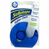Sellotape Crstal Clear Sellotape Super Clear 18mm x 15m