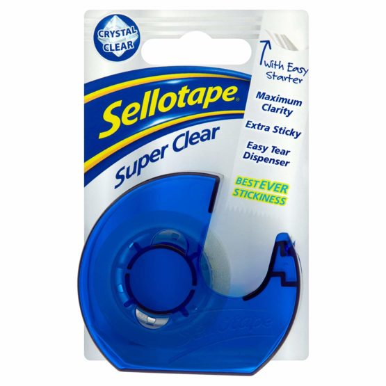 Sellotape Crstal Clear Sellotape Super Clear 18mm x 15m