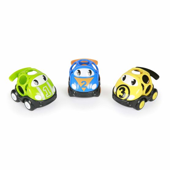 Bright Starts Oball Go Grippers Vehicle Race Car (Pack of 3) - Image 3