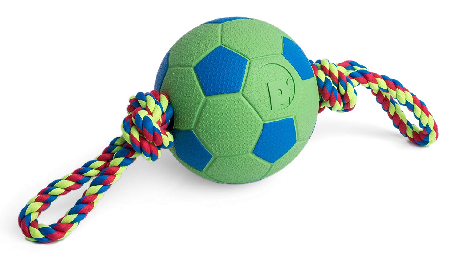 Petface (Toyz by Petface) Tug and Kick, Rope and Ball Dog Toy, Tug and Kick Ball, Medium