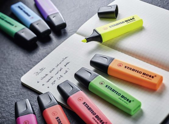 Highlighter - STABILO BOSS ORIGINAL Box of 10 of 4 Assorted Colours - Image 3