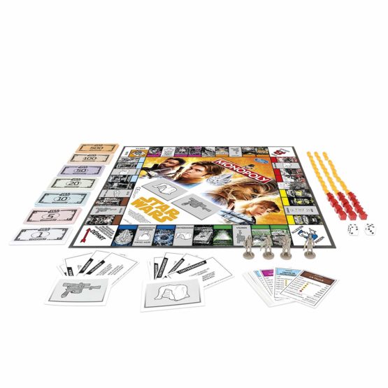 Monopoly – Star Wars Han Solo Board Game – E1702 - Image 2