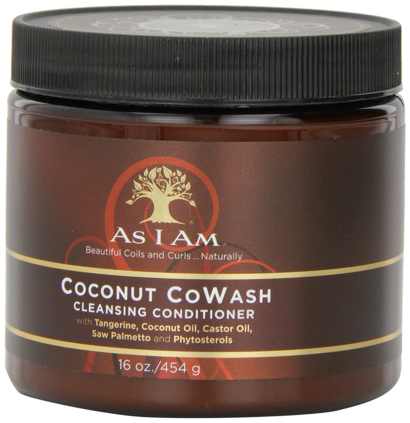 As I Am Coconut CoWash Cleansing Conditioner 16 oz./454 g, Off White, 454 g (Pack of 1)