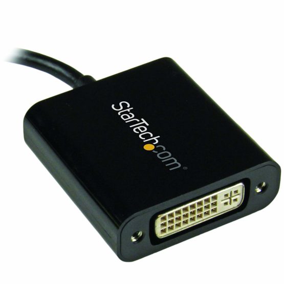 StarTech USB C to DVI Adapter - Black - 1920x1200 - USB Type C Video Converter for Your DVI D Display / Monitor / Projector (CDP2DVI) - Image 2