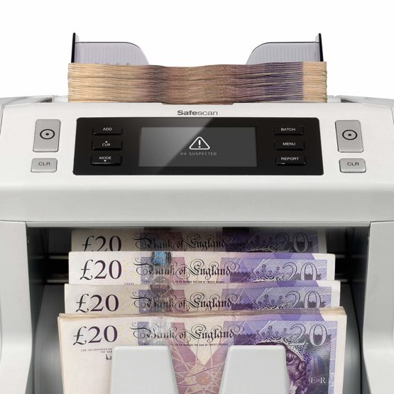 Safescan 2685-S - Banknote Value Counter with 7 Point Detection - Image 3
