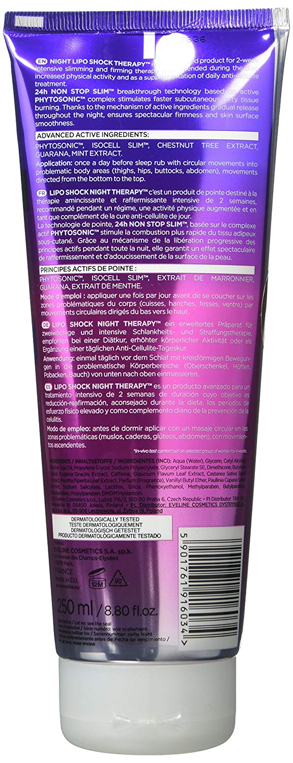 Eveline Cosmetics Slim Extreme 4D Super Concentrated Cellulite Slimming Hot Cream for Women Fast Fat Burning - Image 2