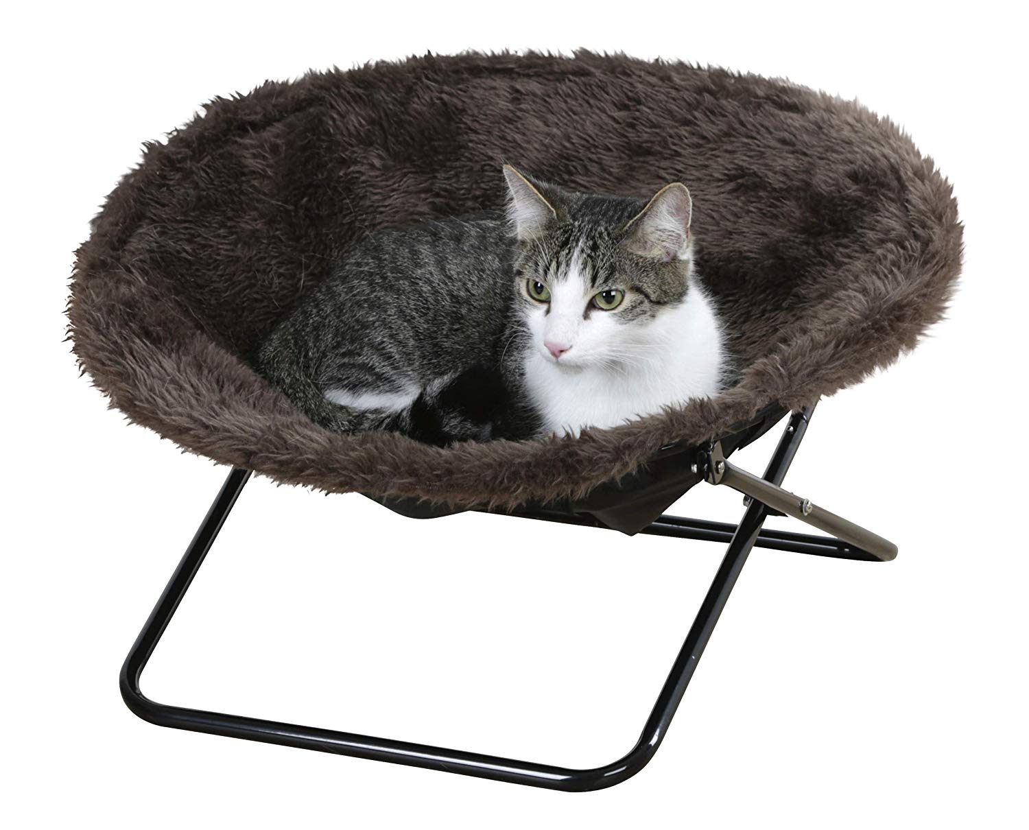 Kerbl Cat Sleeping Nest Sharon 50cm Brown, 50 x 50 x 3 cm (L x W x H) - Image 2