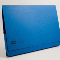 Exacompta Europa Document Wallets, 265 gsm, A3 - Blue, Pack of 25