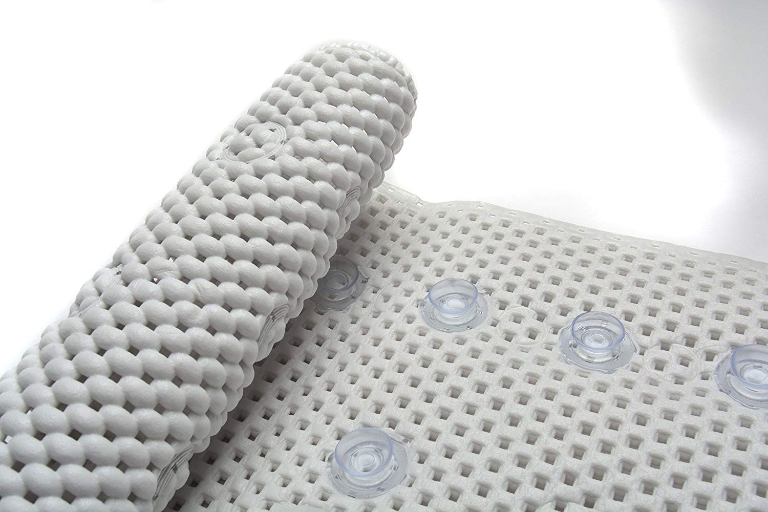 Ability Superstore Long Non-slip Bath Mat with Pillow 49 x 14 inch - Image 3