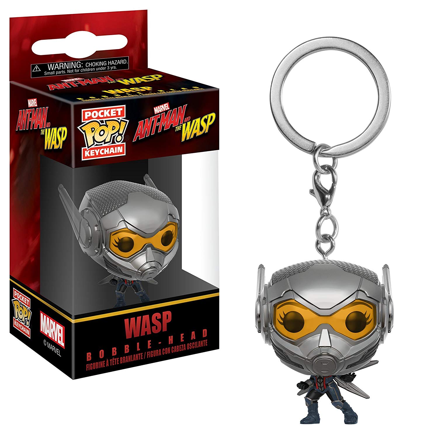 Funko 30974 Pocket POP Keychain: Marvel: Ant-Man Wasp, Multi-Colour, Multicolor - Image 2