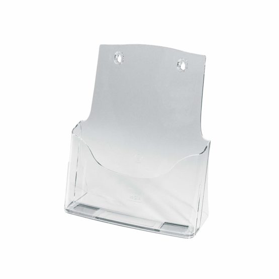 SIGEL LH110 Table-Top Literature Holder, for A4, acrylic, clear, 1 pc.