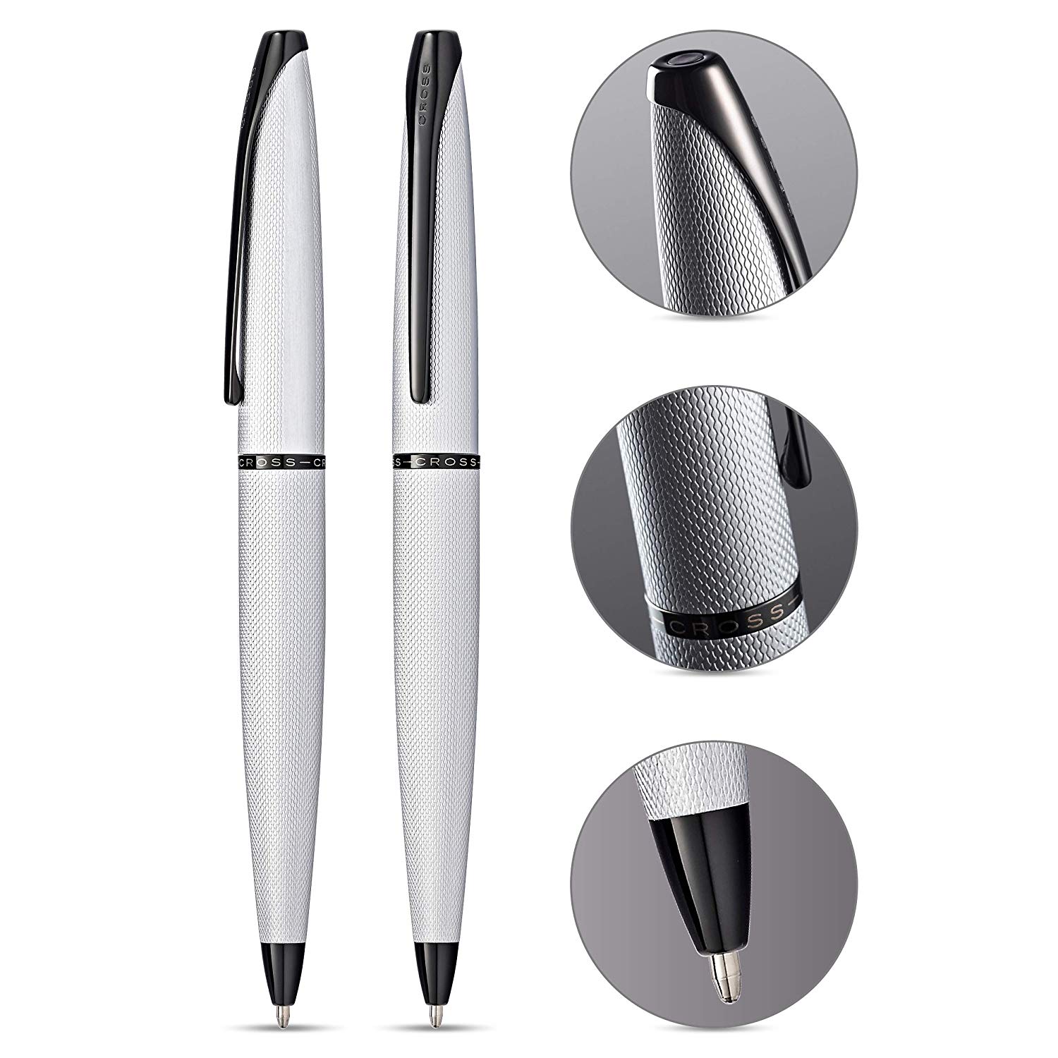 Cross ATX Brushed Chrome Ballpoint Pen incl. Premium Gift Box - Image 2