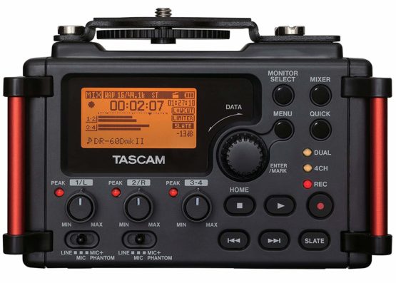 Tascam DR-60DMKII 4-Channel Portable Audio Recorder for DSLR - Image 2
