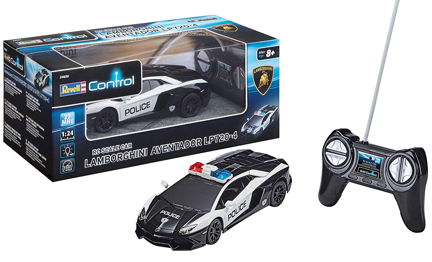 rc police car body