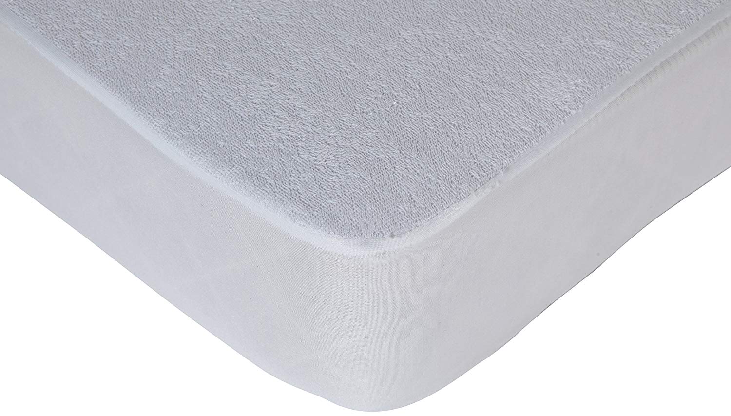 Caress Waterproof Single Sheet, White, 90 x 190 x 32cms