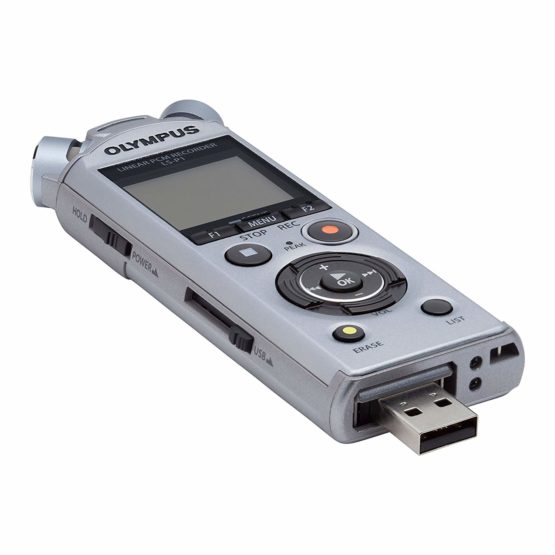 Olympus LS-P1 Hi-Res Digital Audio Recorder with Directional Stereo Microphones, USB Connector, Low-Cut Filter, Noise Cancel, Zoom Microphone, Intelligent Auto Mode, Voice Balancer and 4 GB Memory - Image 2