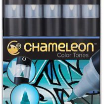 Chameleon, Blue Tones, Pens - Pack of 5