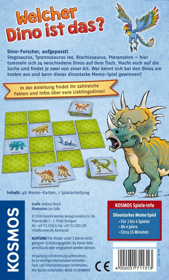 KOSMOS Games 711313 - Which Dino is that? - Image 2