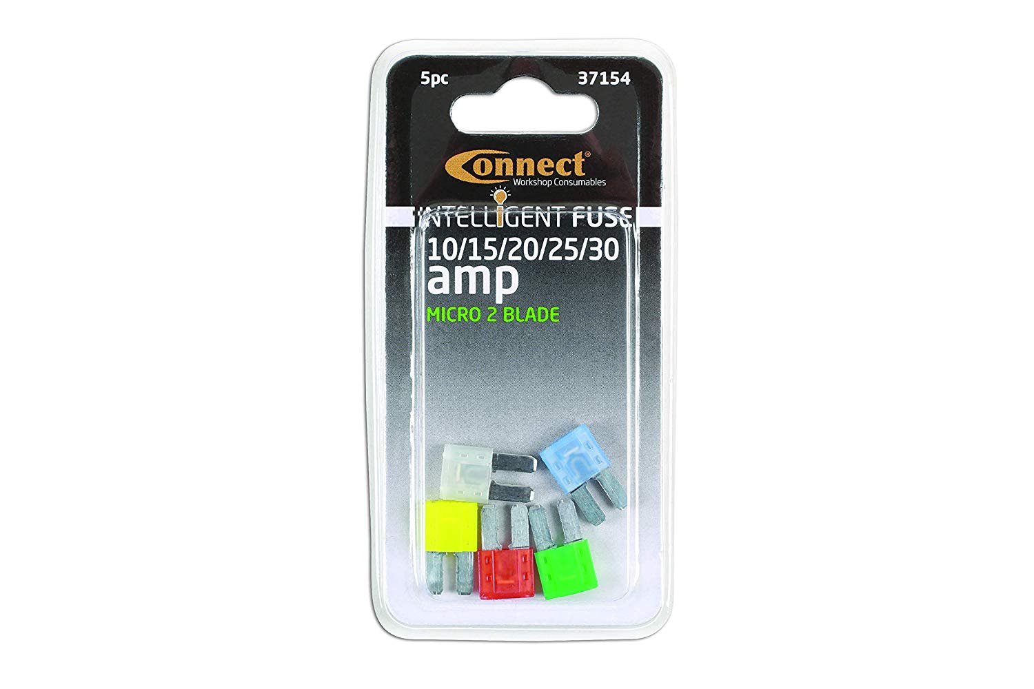 Connect 37154 LED Micro 2 Blade Fuse Assorted 10/15/20/25/30A 5pc - Image 3