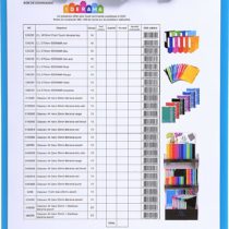 Exacompta Iderama PP Clipboard, A4 - Assorted Colours, Pack of 10